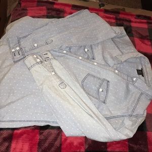 Torrid button down blouse